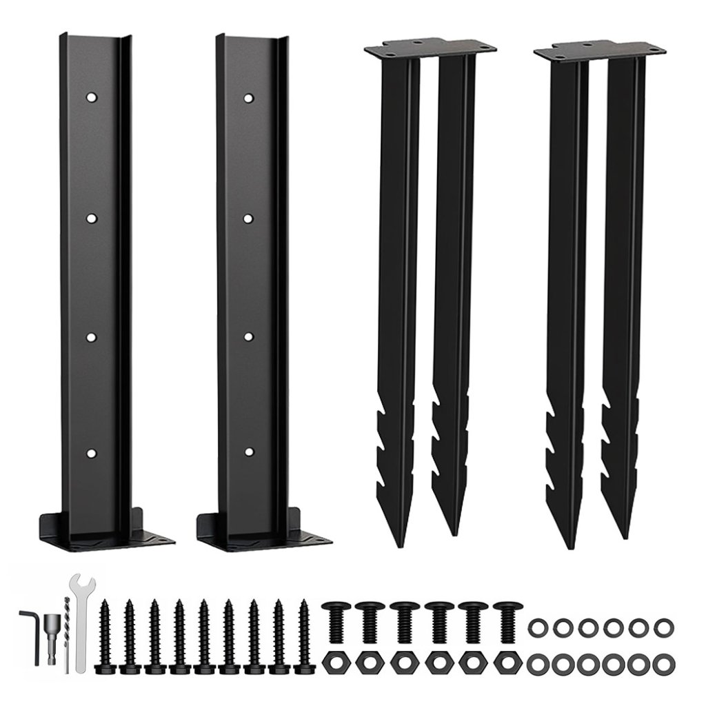 Fence Post Bases, Supports & Spikes Image