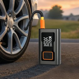Manan Car Tyre Inflator Digital Portable Tyre Air Compressor Pump 12V Electric