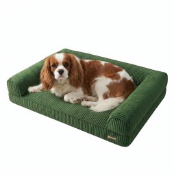 Large Dog Pet Bed Orthopedic Washable Waterproof Corduroy Wear Resistant 93x63cm