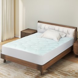 Lavio Mattress Topper Pillowtop Protector Memory Foam Bamboo Cover Small Double