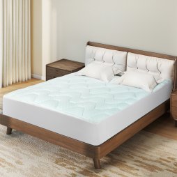 Lavio Double Mattress Topper Memory Foam Ergonomic Dual Layer Hotel Quality