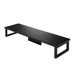 Levede Computer Monitor Stand Riser Office Dual Screen Shelf Desktop Organiser