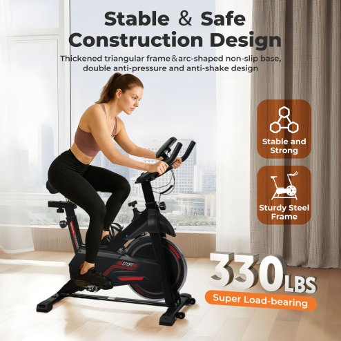 Centra Magnetic Exercise Bike Smart Cardio Cycle Spinning Bike Training Fitness