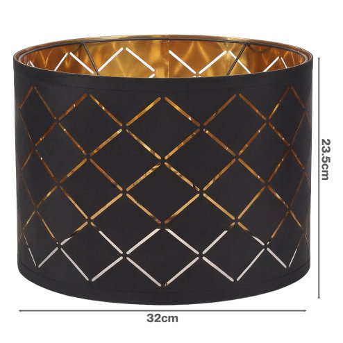 Emitto Ceiling Light Shade Pendant Drum Lampshade Lightshade Living Room Lamp