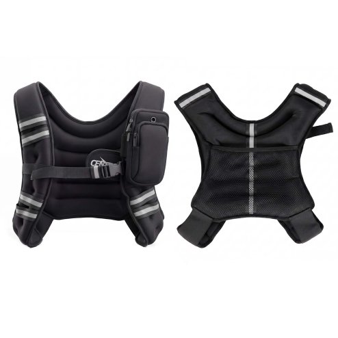 Centra 5.5kg Weighted Vest Running Fitness Training Exercise Vest Adjustable