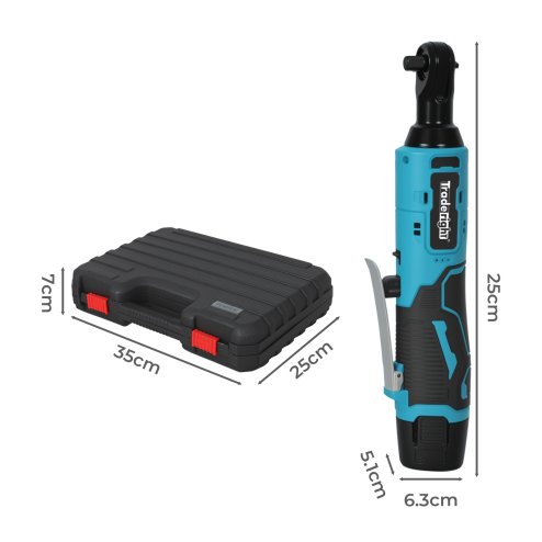 Traderight Electric Cordless Right Ratchet 3/8