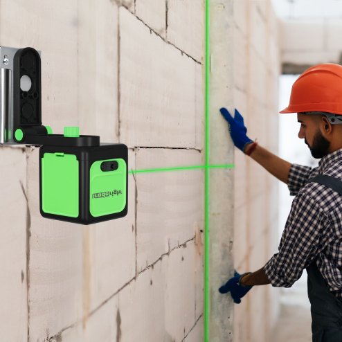 Traderight Green Laser Level Self Leveling Green Light IP54 Water Resistant