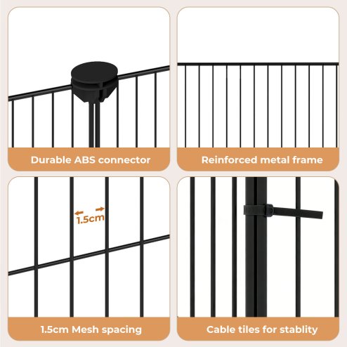 Small Animal Playpen Puppy Bunny Hamster Exercise Run Rabbit Enclosure Indoor
