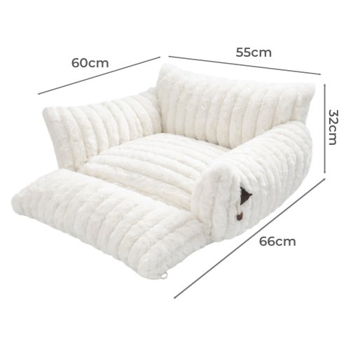 Skylos Pet Sofa Couch Bed for Cats Small Dog Washable Expandable Soft Deep Sleep