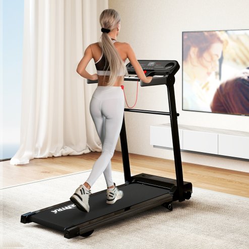 Centra Folding Treadmill for Home Incline Running Machine Walking Pad Bluetooth Image