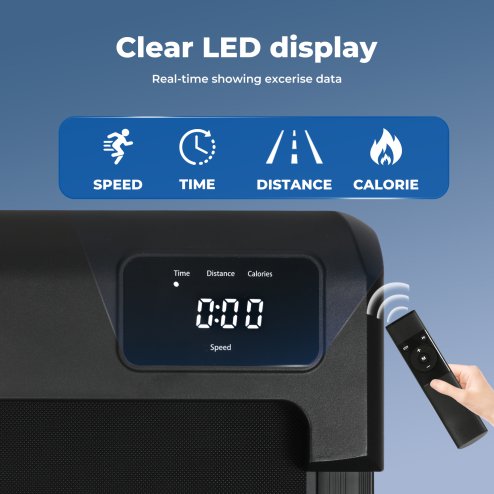 Centra Under Desk Electric Walking Pad Treadmill Running Machine Online Fitness