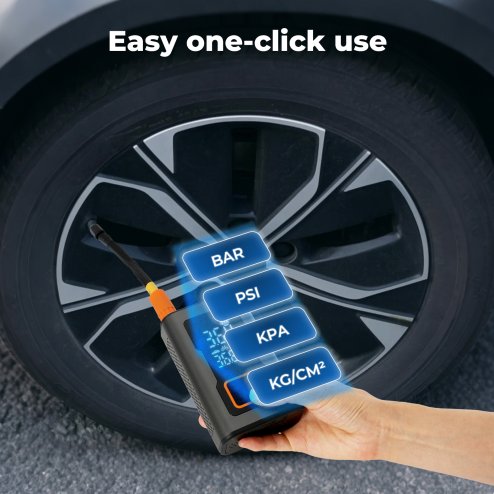 Manan Car Tyre Inflator Digital Portable Tyre Air Compressor Pump 12V Electric