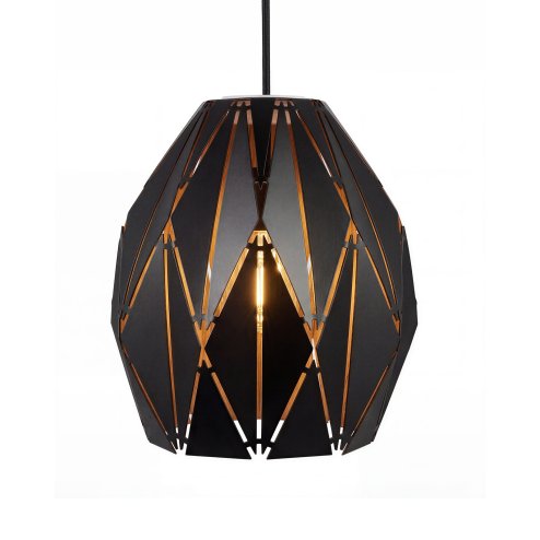 Emitto Ceiling Light Shade Pendant Metal Lampshade Easy Fit Lightshade Geometric