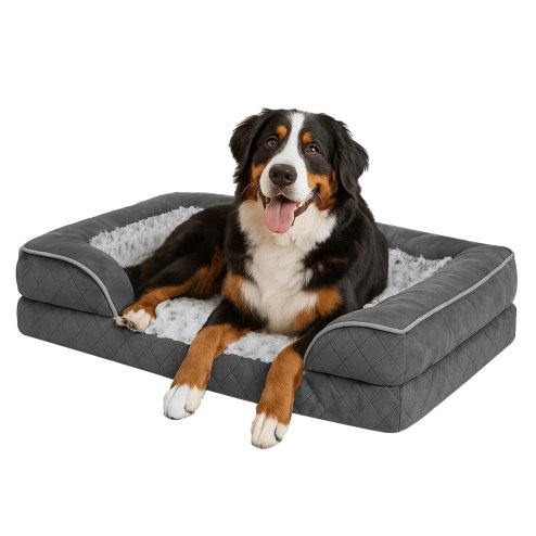 Skylos Orthopedic Dog Bed Memory Foam Pet Mattress Calming Washable Waterproof