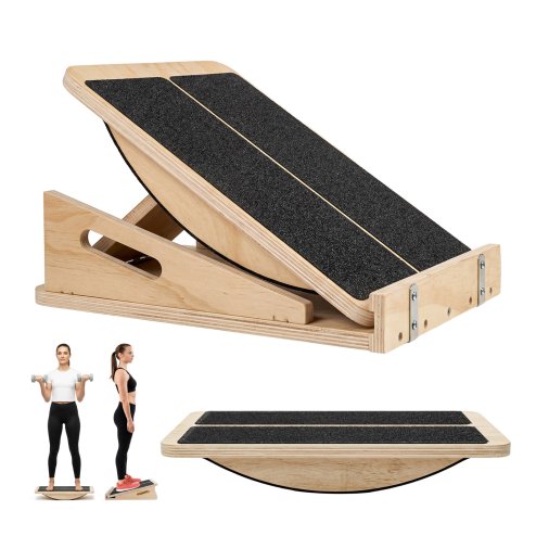Centra Calf Stretch Board Balance Trainer Slant Board Incline Angle Adjustable