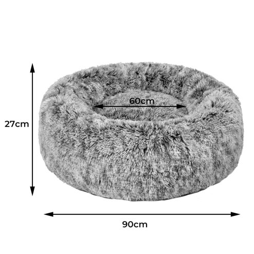 Skylos Dog Bed Cat Beds Washable Large Puppy Soft Warm Plush Calming Cushion