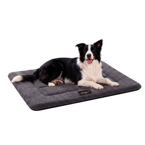 SKYLOS Large Dog Bed Foam Mattress Soft Plush Pet Bed Non Slip Mat XXL 104x71cm