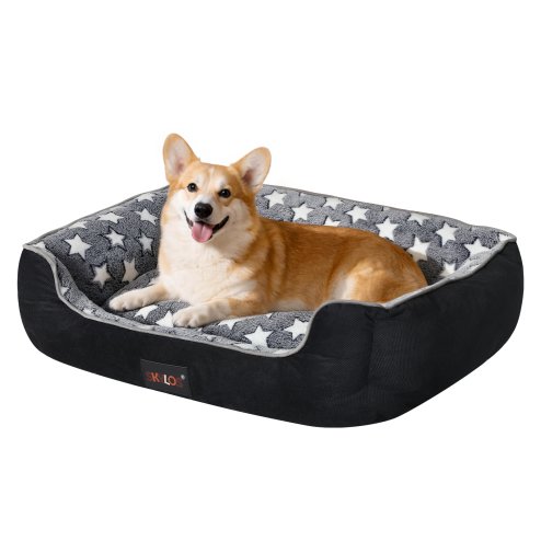 Skylos Orthopedic Pet Bed Luxury Dog Mattress Durable Corduroy Soft Flannel