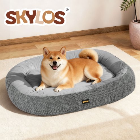 Pawz Pet Bed Washable Plush Orthopedic Soft Indoor Pet Cushion Mat Extra Large
