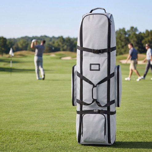 Centra Golf Travel Bag Padded Reinforced Wheels 900D Oxford for Airline