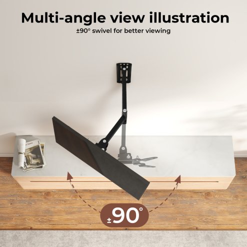 Levede TV Wall Bracket Mount Swing Arm Tilt Swivel 16