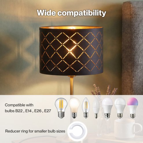 Emitto Ceiling Light Shade Pendant Drum Lampshade Lightshade Living Room Lamp