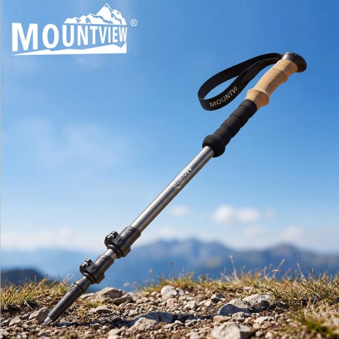 Mountview Trekking Poles Aluminum 7075-T6 Lightweight Hiking Sticks 2 PCS