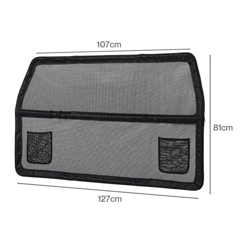 Skylos Dog Car Barrier Net Mesh Dog Guard Safety Car Boot Back Seat Pet Barrier