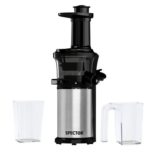 Spector Slow Juicer Cold Press Juice Extractor Quiet Easy Clean Household Black