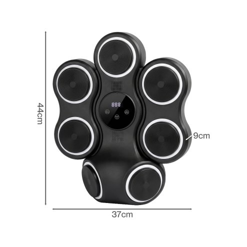 Centra Music Boxing Machine 11 Modes 9 Speeds LED Scoring for Home Gym Black
