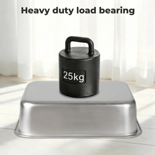 Skylos Litter Box for Small Animals, Stainless Steel
