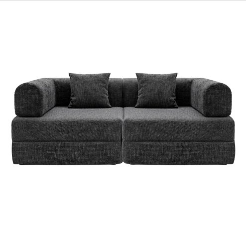 Levede Modular Sofa Bed 3 Seater Convertible Couch Oversize Folding Floor Bed