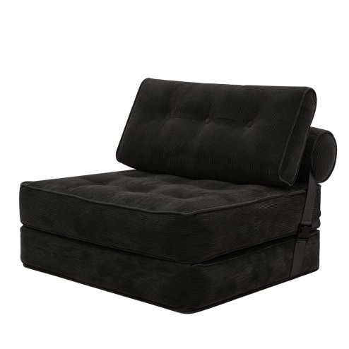 Levede Sofa Bed Convertible Foldable Floor Mattress with Head Lumbar Pillow