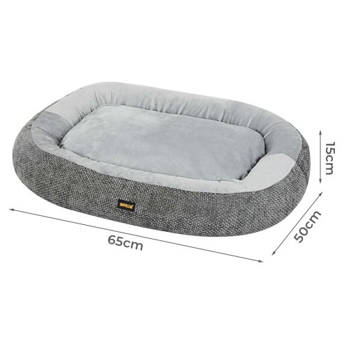 Skylos Pet Bed Washable Plush Orthopedic Soft Non Slip Mat Indoor Pet Cushion S