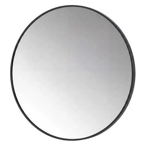 Yezi Wall Mirror Round Mirror Tempered Glass HD Explosion-proof Bathroom 60cm