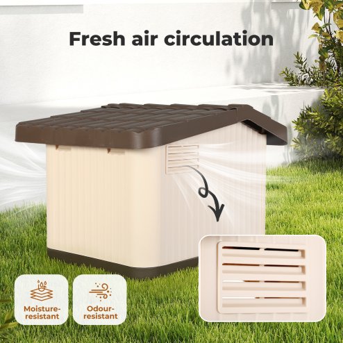 Skylos Dog Winter Insulated House Outdoor Feral Cat Weatherproof Warm Stray Dog Shelter