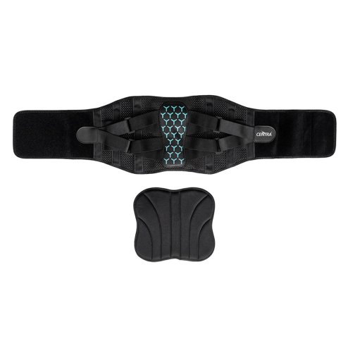 Centra Back Support Belt Lower Back Pain Relief Breathable 3D Lumbar 7 Stays