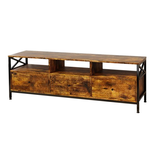 Levede TV Stand Cabinet Entertainment Unit with Drawers Shelves for 65 Inch TV Image