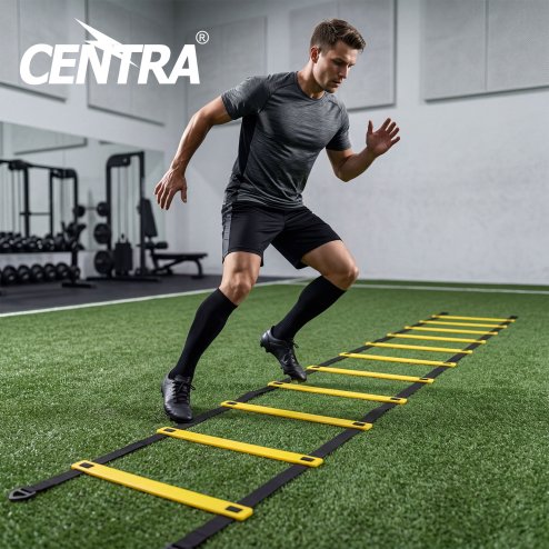 Centra Speed Agility Training Set Football Footwork Ladder Hurdles Cones Kit