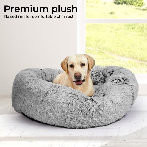 Skylos Dog Bed Cat Beds Washable Large Puppy Soft Warm Plush Calming Cushion