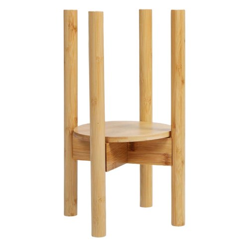Levede Bamboo Adjustable Plant Stand Indoor Outdoor Modern Display Stand Rack
