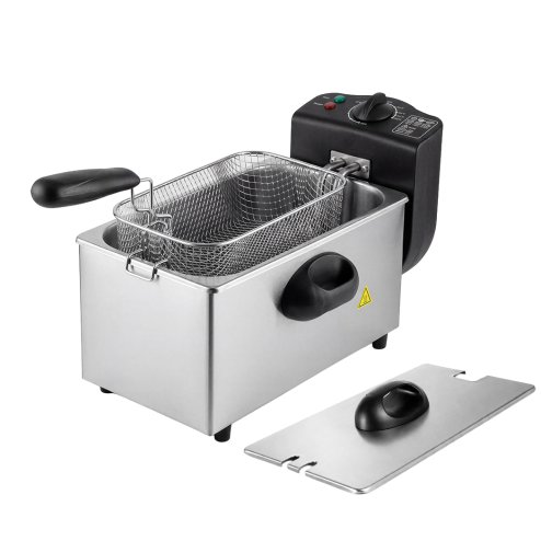Spector Deep Fat Fryer 3L Electrical Stainless Steel Removable Frying Basket Image