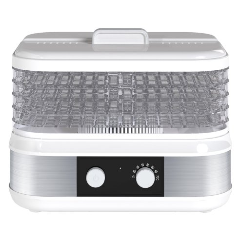 Spector 5 Tray Stainless Steel Food Dehydrator Jerky Fruit Vegetable Dryer White