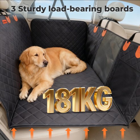 Skylos Dog Car Seat Cover Pet Back Seat Hammock Safety Protector Waterproof