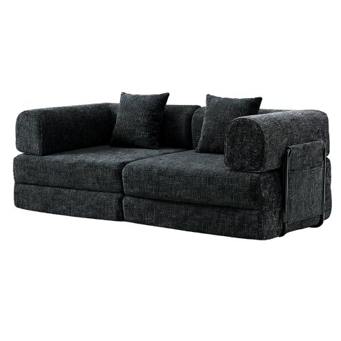 Levede Modular Sofa Bed 3 Seater Convertible Couch Oversize Folding Floor Bed