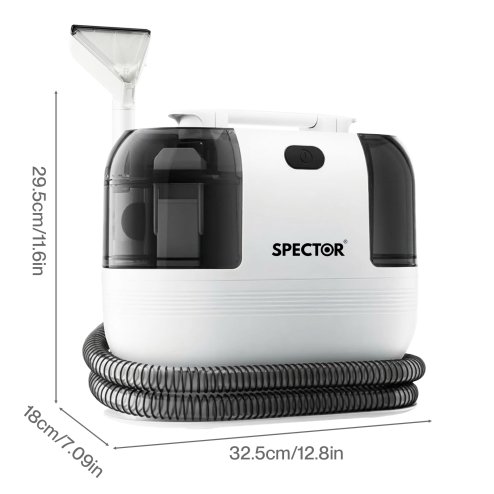 Spector Cleaner Machine, 500W, White