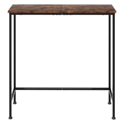 Narrow Console Table Slim Entryway Hallway Sofa Table Display Shelf Industrial
