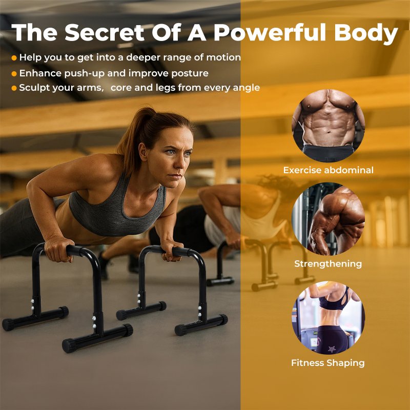 Centra Parallettes Bars Fitness Push Up Bars