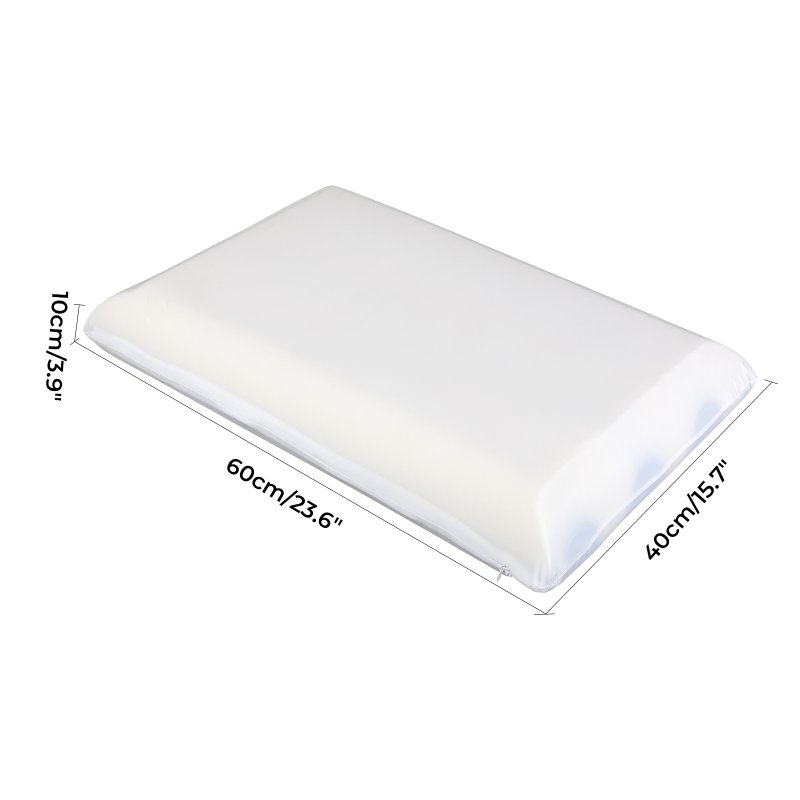 Lavio Luxury Pillow Firm Side Support Memory Foam with Soft Side Foam Reversible