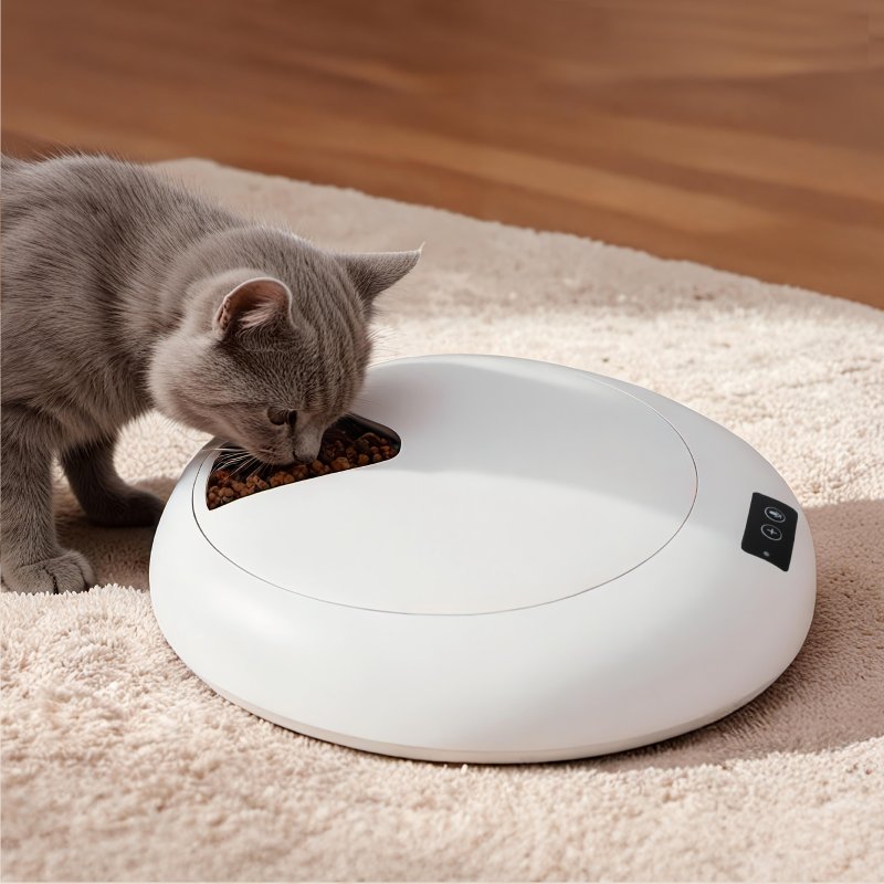 Skylos Pet Feeder Automatic Dog Cat Programmable Fresh Wet Dry Food Dispenser